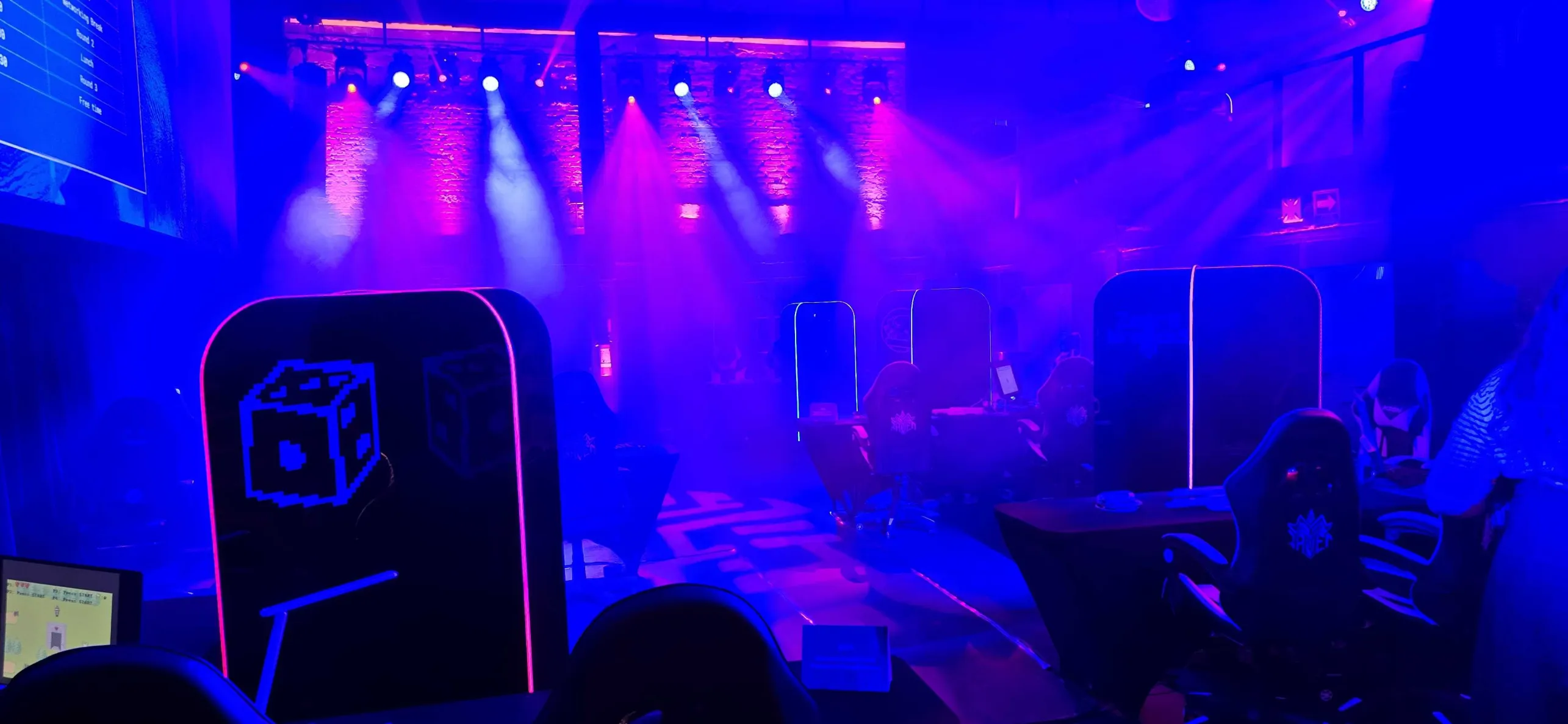 Competition venue floor